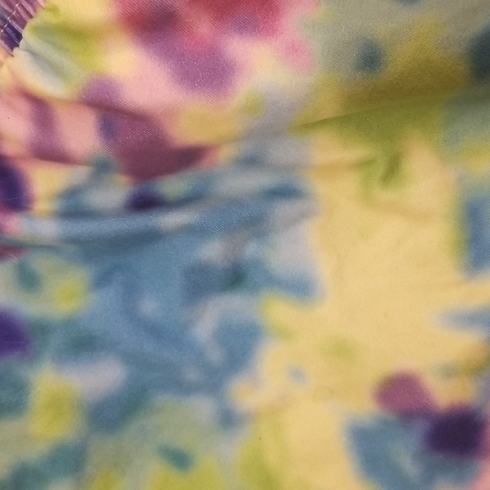 Tie dye high waisted shorts - Picture 3 of 3